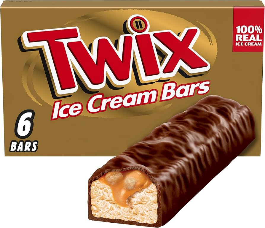 TWIX® Caramel Vanilla Ice Cream Bars