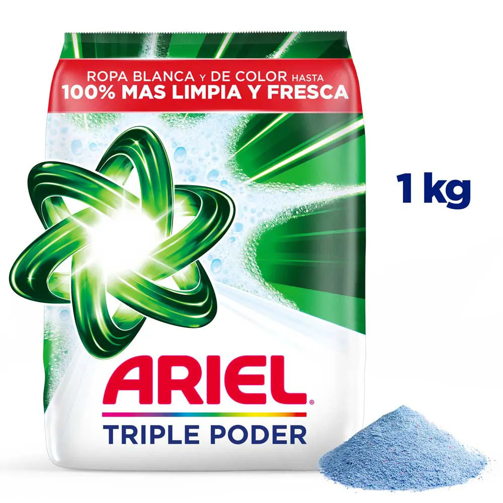 Ariel Detergente en Polvo 1000g
