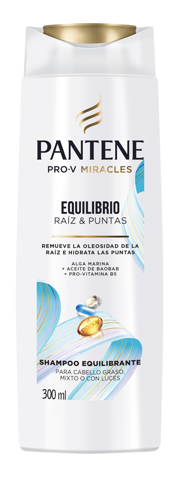 Shampoo Pantene Equilibrio Raíz y Puntas 400ml