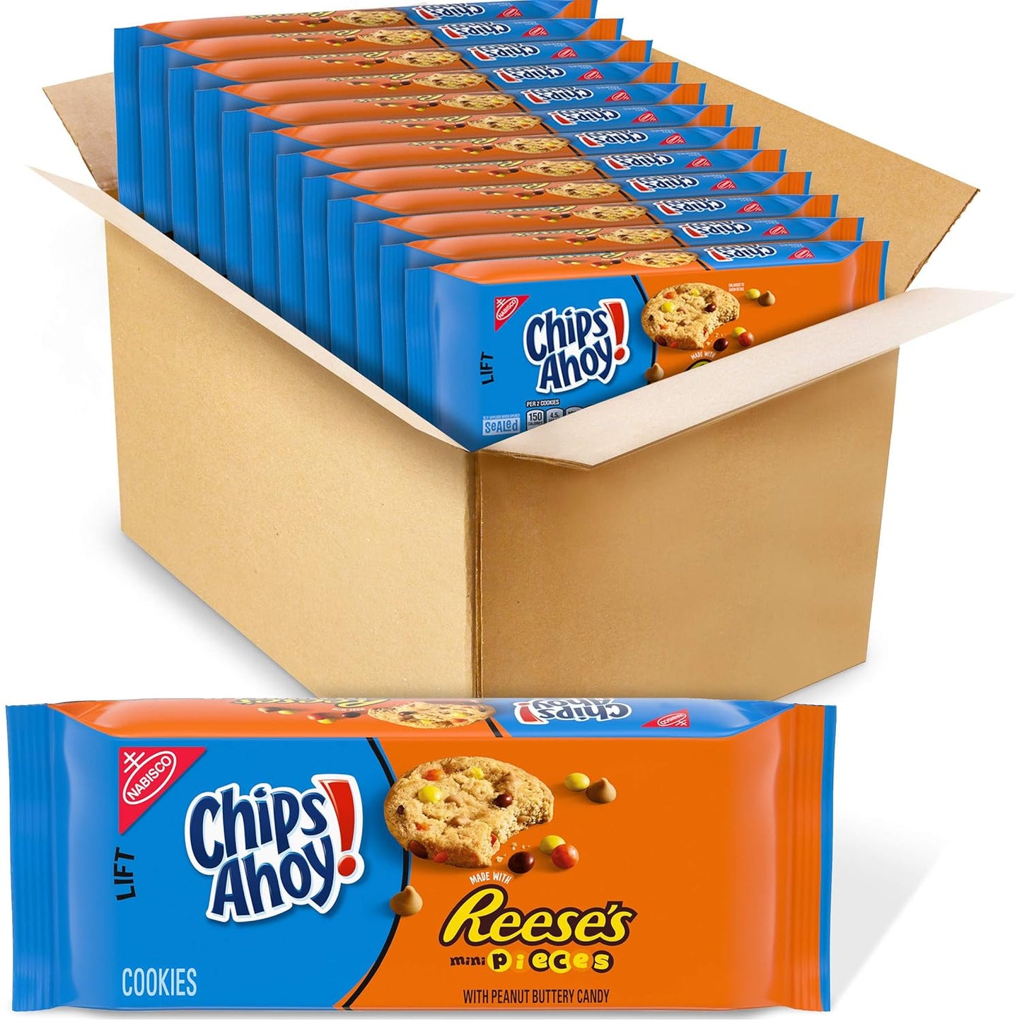 Chips Ahoy! Reese’s Mini Pieces Chocolate Chip Cookies