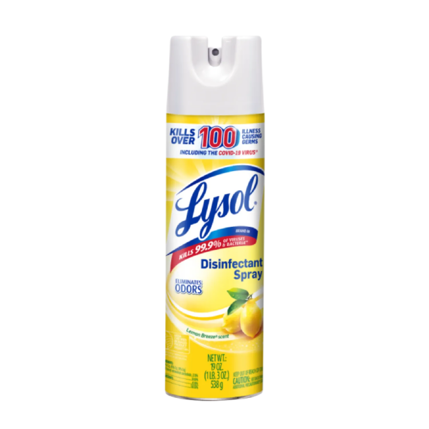 Lysol Desinfectante en Aerosol Brisa de Limón