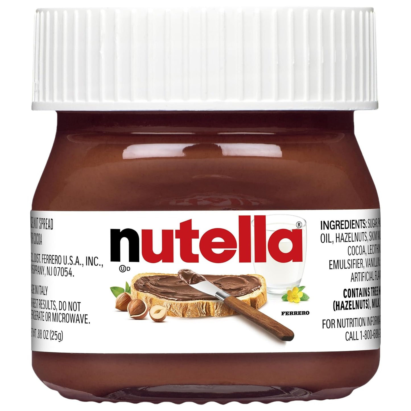 Nutella Hazelnut Spread (24 grs.)