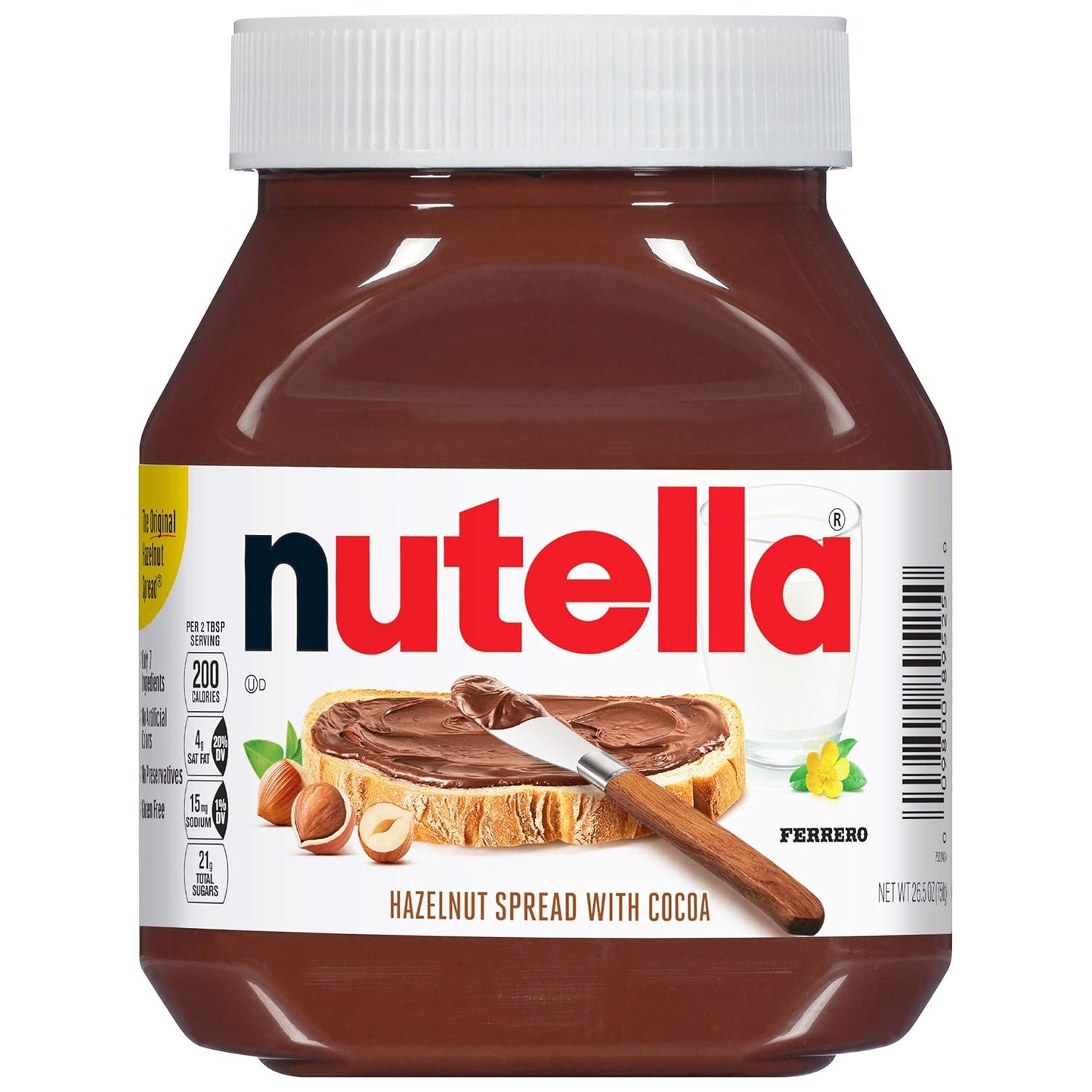 Nutella Hazelnut Spread (751 grs.)