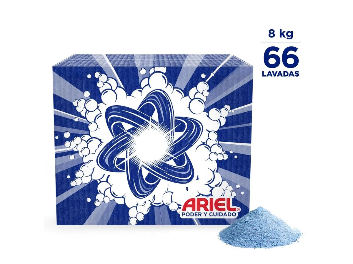 Ariel Detergente en Polvo Poder & Cuidado Familiar