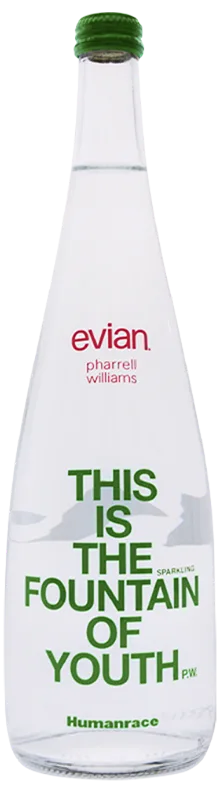Evian Agua Mineral Humanrace by Pharrell Edition