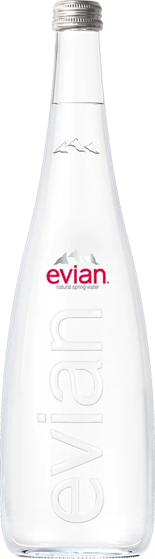 Evian Agua Mineral 750ml | Vidrio