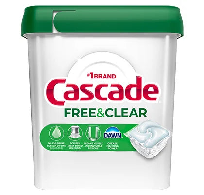 Cascade Free & Clear ActionPacs - Lemon Essence
