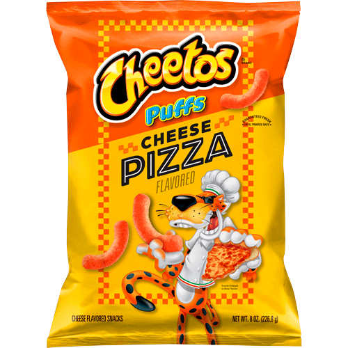 Cheetos Puffs Cheese Pizza