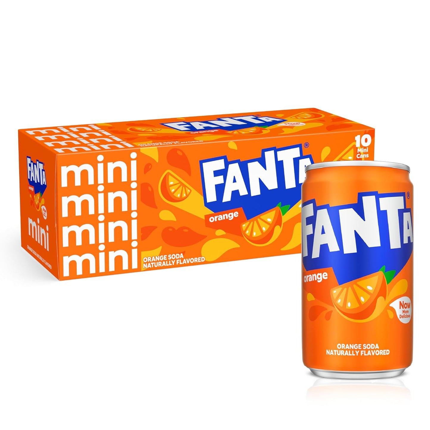 Fanta Naranja Mini 10 Pack