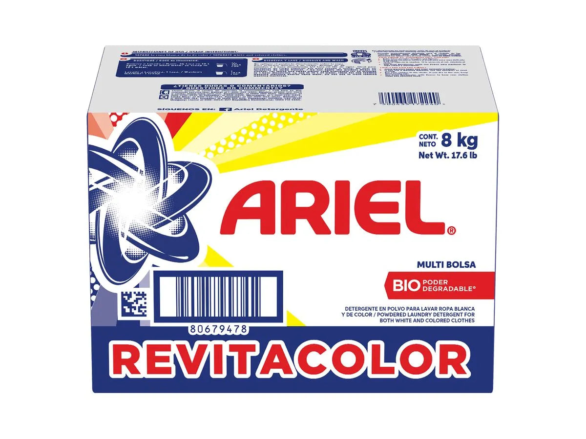 Ariel Detergente en Polvo Revitacolor